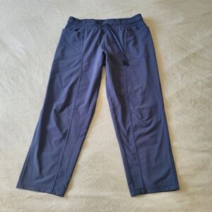 Prana Capri Pants Womens Size Small Pullon Outdoor Hiking Athletic Walking Blue